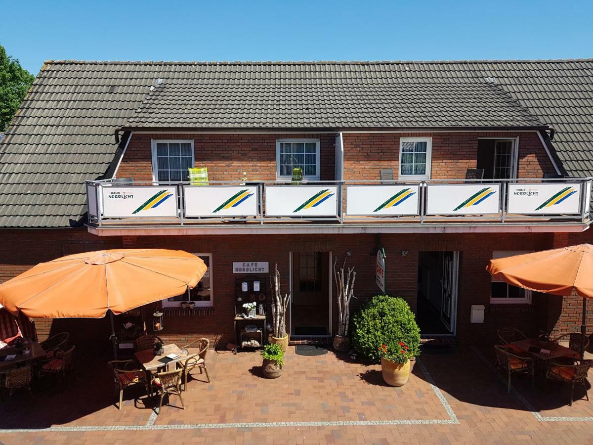 Cafe Hausnordlicht - Ferienwohnung 1 ดอร์นุม ภายนอก รูปภาพ